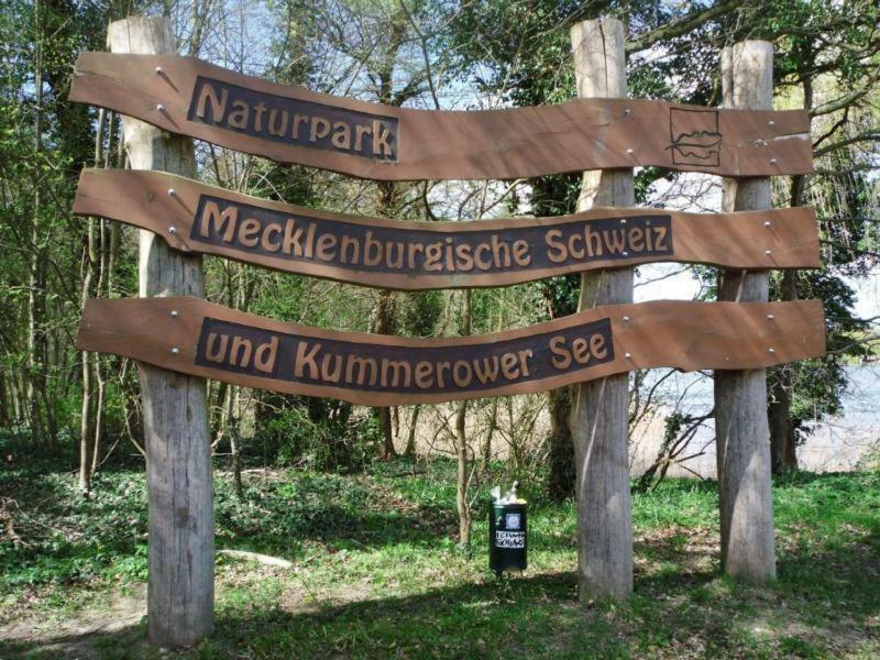 Dargun Ferienhaus Paul Am Klostersee, Urlaub Mit Hund المظهر الخارجي الصورة
