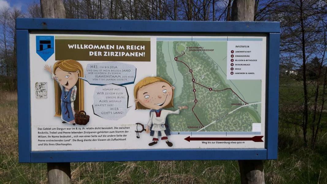 Dargun Ferienhaus Paul Am Klostersee, Urlaub Mit Hund المظهر الخارجي الصورة
