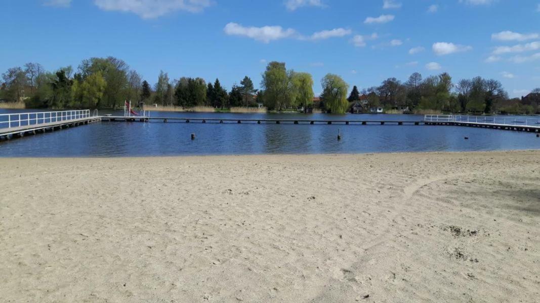 Dargun Ferienhaus Paul Am Klostersee, Urlaub Mit Hund المظهر الخارجي الصورة